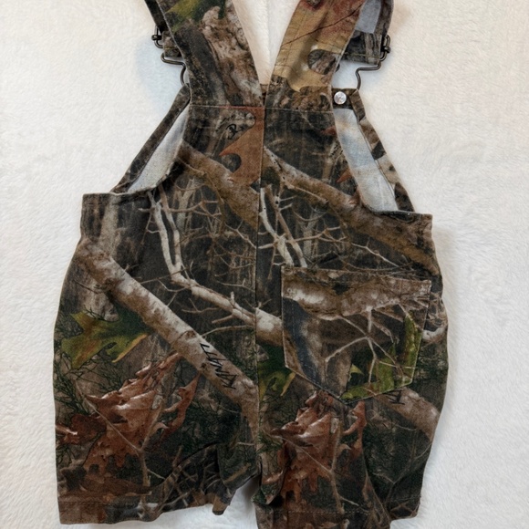 Bass Pro Shop Infant Coverall Shorts Camo Size 3 month Unisex - Picture 3 of 6